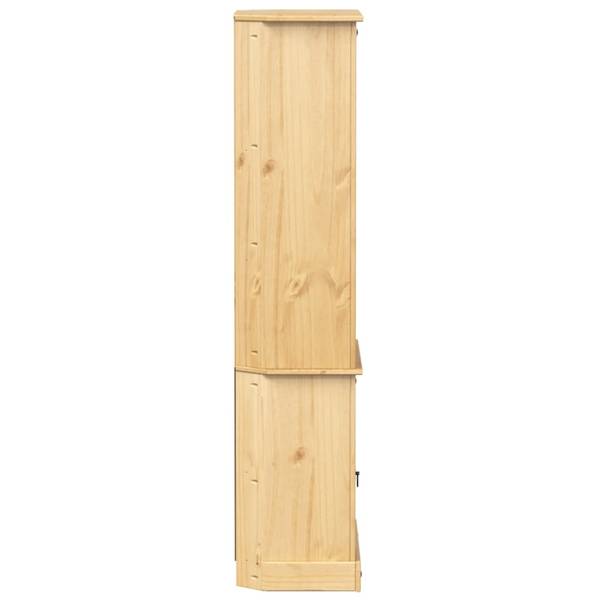 Highboard DE9620 Braun - Massivholz - 74 x 170 x 38 cm