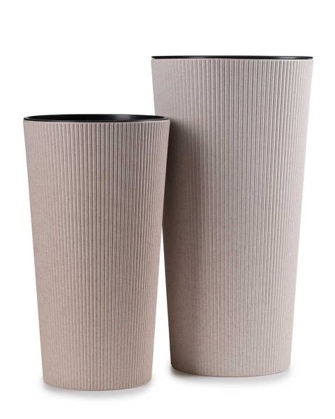 Blumentopf 2er Set Urbanika Beige