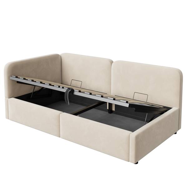 Einzelbett K-2096 96 x 78 x 207 cm