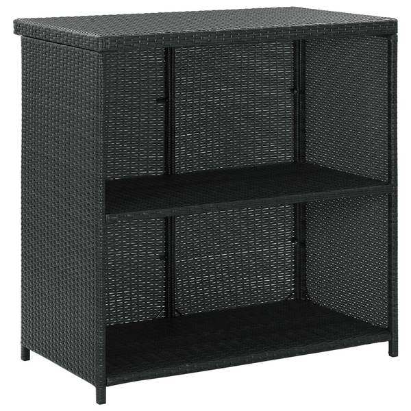 Bar-Set 3er Set XT9202 Schwarz - Metall - 60 x 105 x 102 cm
