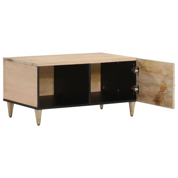 Couchtisch D736 Braun - Massivholz - 50 x 40 x 80 cm