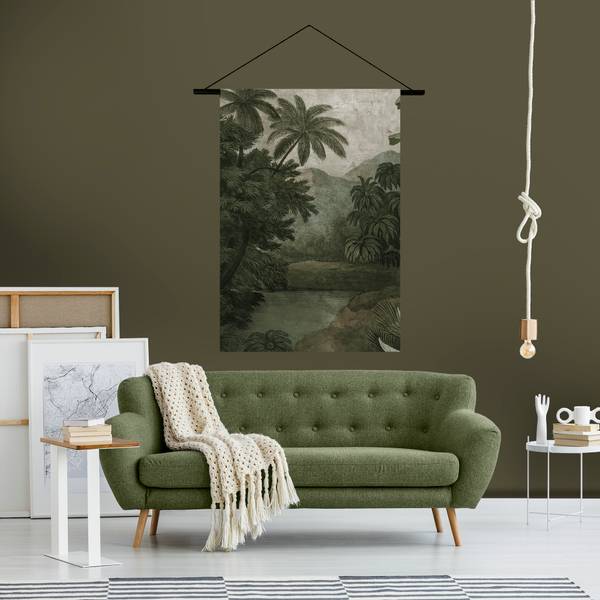 Wandteppich Dschungel 150 x 100 cm
