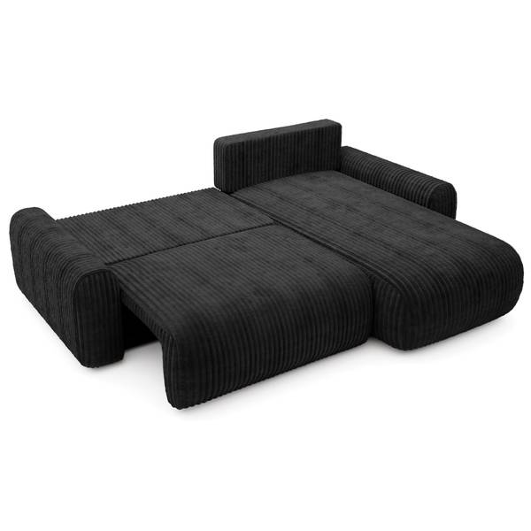 Hoekbank LELU zwart
