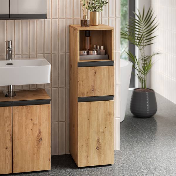 Badmöbel-Set Torren 59596 Braun - Holzwerkstoff - 60 x 58 x 35 cm