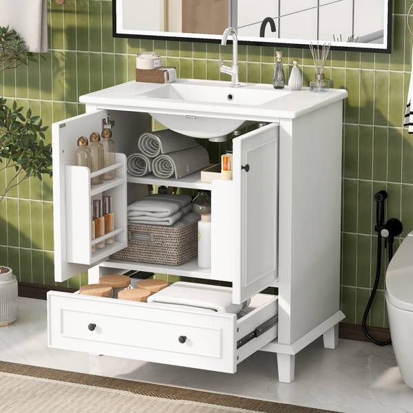 Meuble sous vasque Aphrodite Ⅱ Blanc