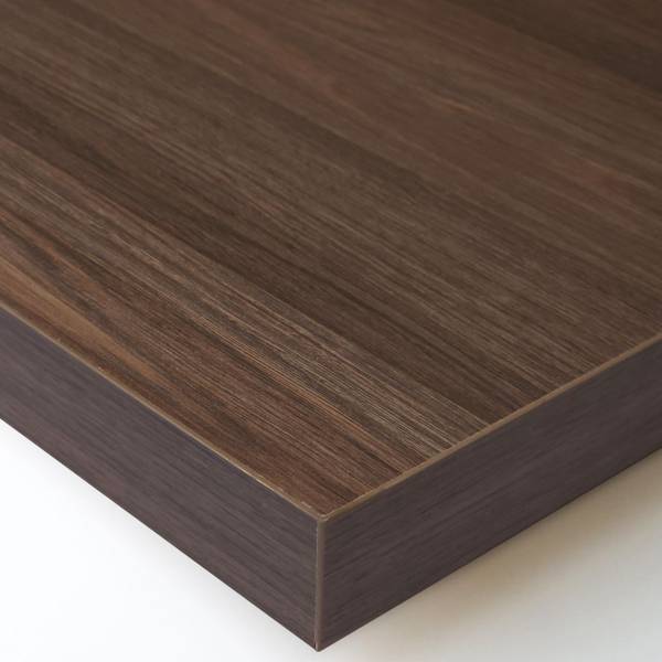 Buffet Sokkel XVI Noir - Marron - Mélamine - 260 x 80 x 37 cm