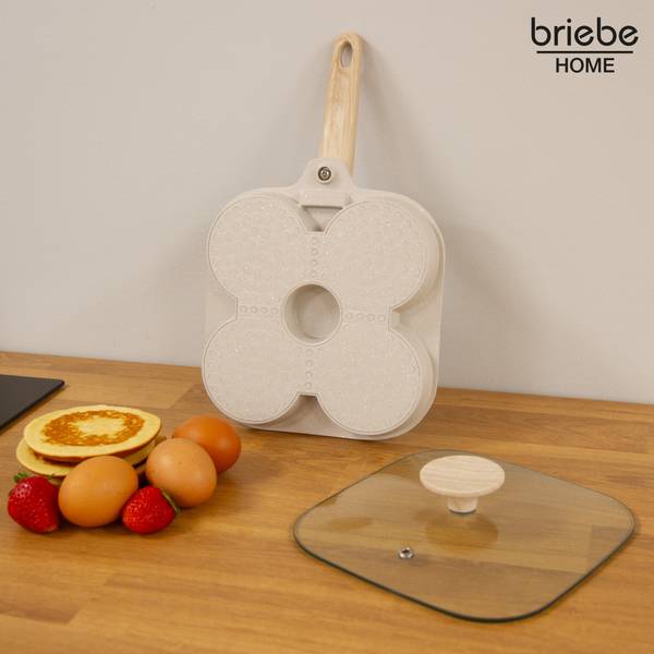 Spiegeleipfanne Pancake FPE1176 Weiß - Aluminium - 21 x 3 x 21 cm