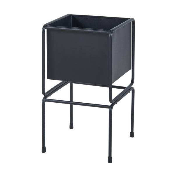 Support pour plantes Sveio Noir - Métal - 20 x 36 x 20 cm