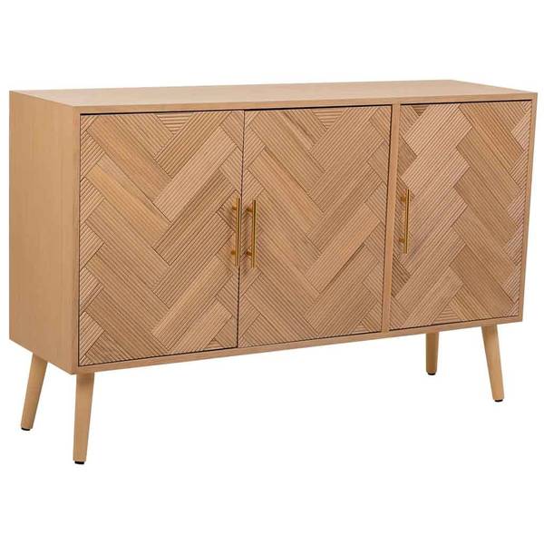 Anrichte Mori Braun - Holzwerkstoff - 34 x 120 x 76 cm