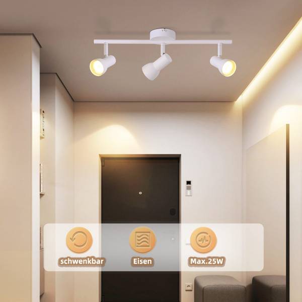 spot plafond LED Ighvxt Blanc