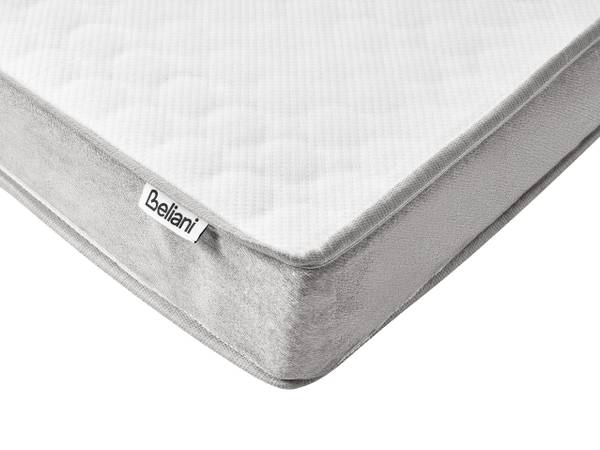 Bett COUNTESS 3-tlg Braun - Grau - Textil - 181 x 53 x 201 cm