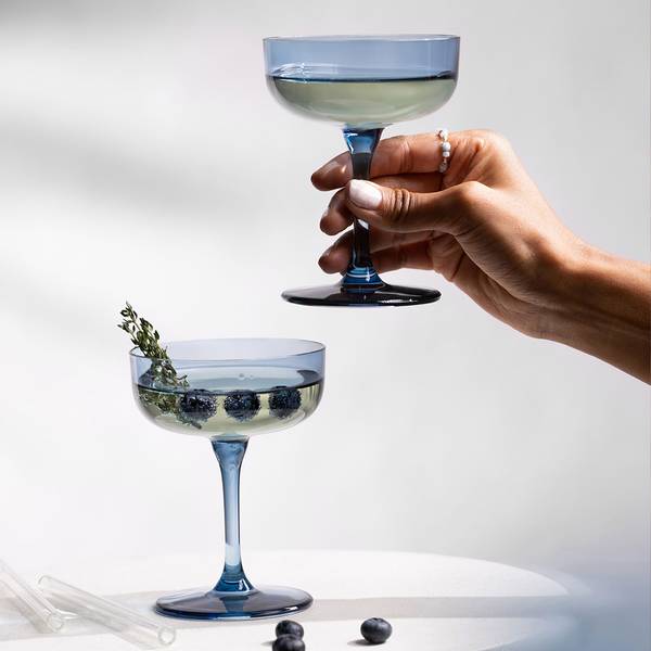 Wein- und Sektgläser Like Glass 4-teilig Blau