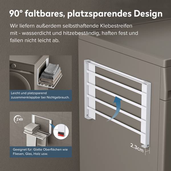 Hängeaufbewahrung Folda-01 Weiß