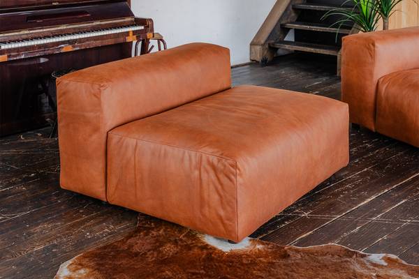 Sessel MIA Braun - Webstoff - Polypropylen - Vinyl - 120 x 72 x 120 cm