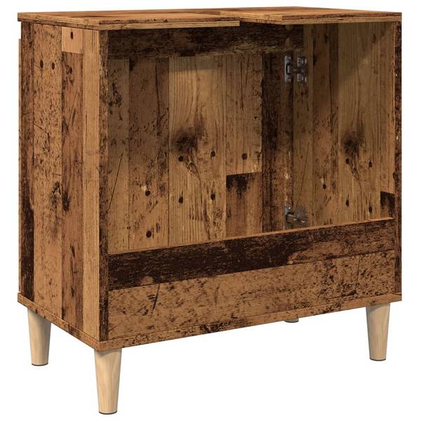 Waschbeckenunterschrank XT3781 Eiche Antik Dekor