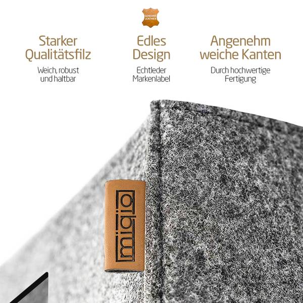 Aufbewahrungskörbe 4er-Set Grau