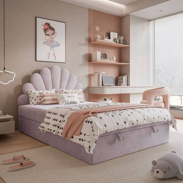 Boxspringbett ASHLEY II Flieder