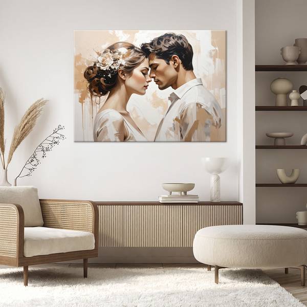 Wandbild Paare 60 x 40 cm