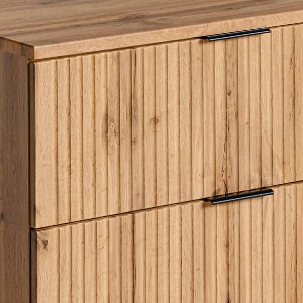 Badmöbel-Set ADELAIDE-56-156 5er-Set Braun - Holzwerkstoff - 220 x 200 x 47 cm