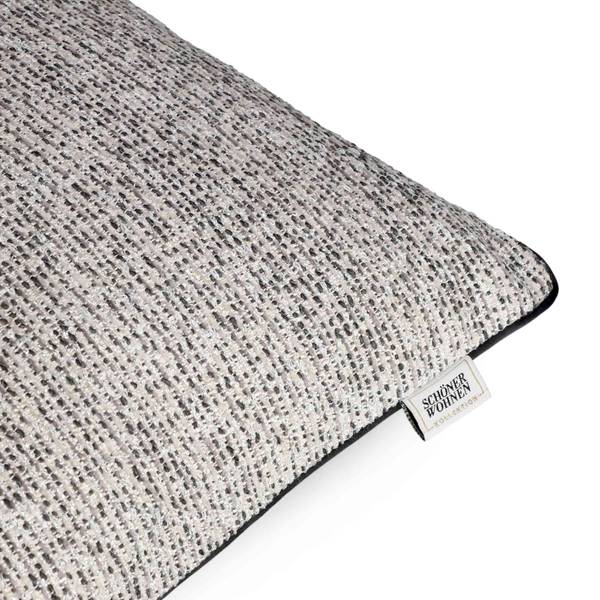 Zierkissenhülle TREASURE Grau - Viskose - 38 x 1 x 38 cm