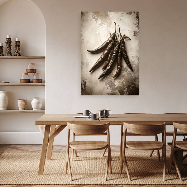 Canvas schilderij Groenten 60 x 90 cm