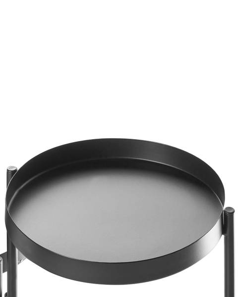 Outdoor Blumentopf NANTEN Schwarz - Metall - 87 x 70 x 20 cm