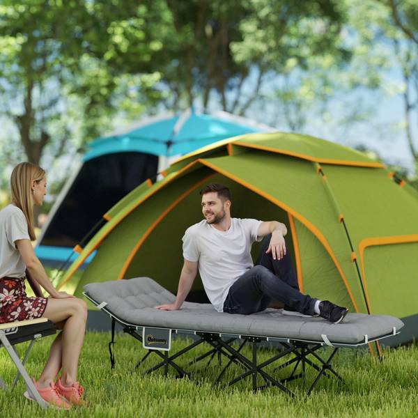 Campingbett A20-515V00LG Hellgrau