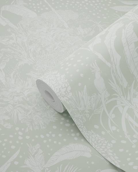 Tapete 139886 Grün - Fleece - 50 x 900 x 50 cm