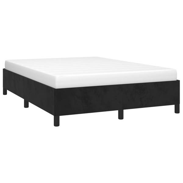 Bedframe 3016042-4 zwart - 143 x 203 cm