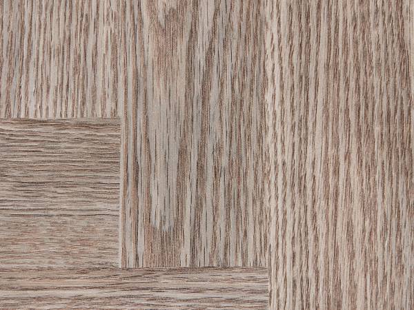 Beistelltisch LOVELL Braun - Silber - Bambus - 50 x 55 x 1 cm