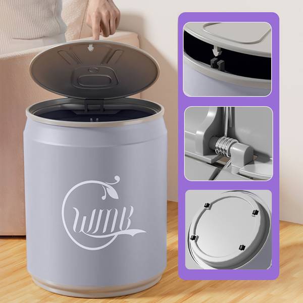 Mülleimer SCLJTL Hellblau