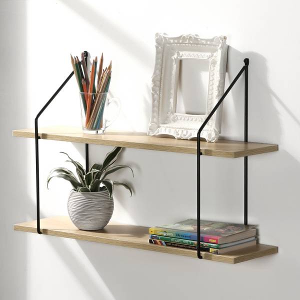 Regal 12243 Braun - Holzwerkstoff - 15 x 40 x 60 cm