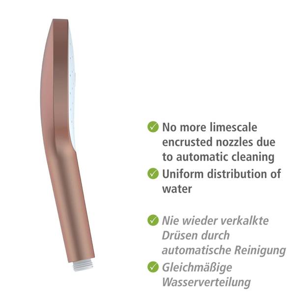 Handbrause selbstreinigend, Ø 12 cm Kunststoff - 12 x 12 x 12 cm
