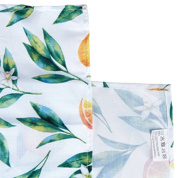 Tischdecke 139800-W2 Grün - Orange - Kunststoff - 130 x 1 x 180 cm