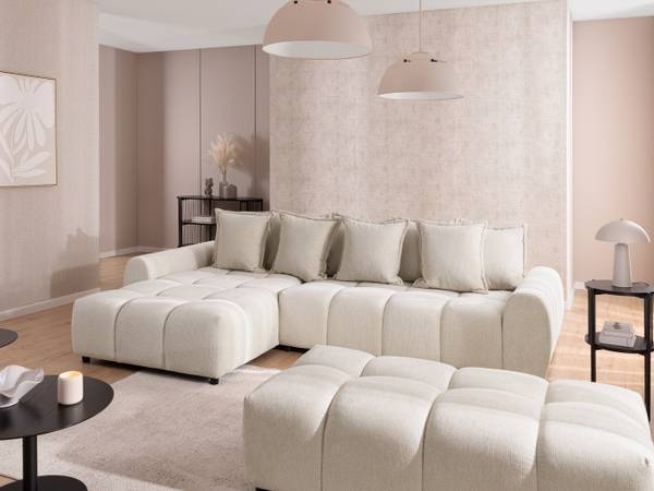 Hocker Bubble Beige