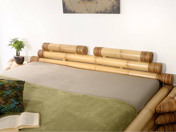 Bambusbett MEIJI Liegefläche Breite: 180 cm
