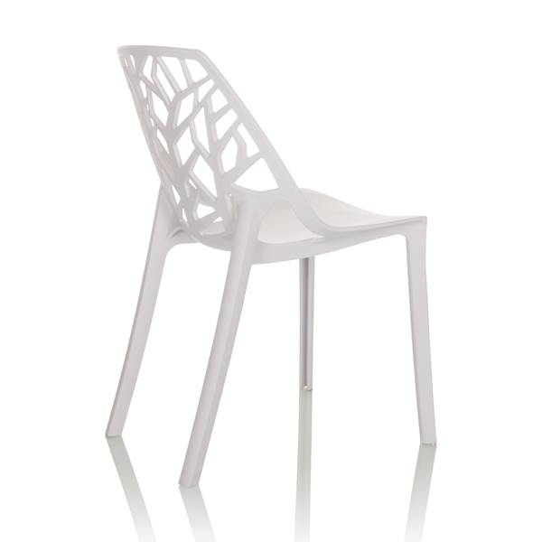 Gartenstuhl ARTIFO TRI Weiß