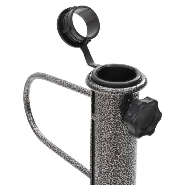 Sonnenschirmständer 4003382 (2er Set) Schwarz - Stahl - 1 x 42 x 19 cm