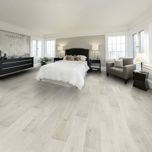 Laminat OAK MODELL LGM Grau - Holzwerkstoff - 20 x 8 x 129 cm