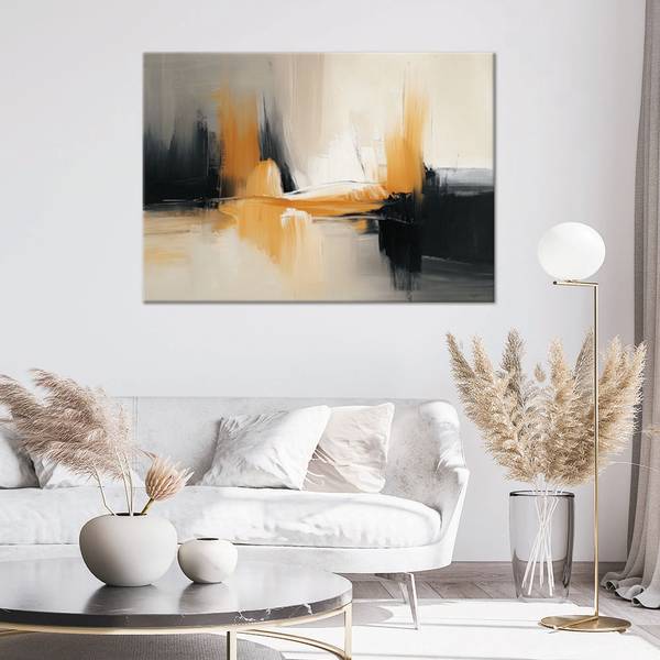 Tableau déco Brouillard 90 x 60 cm