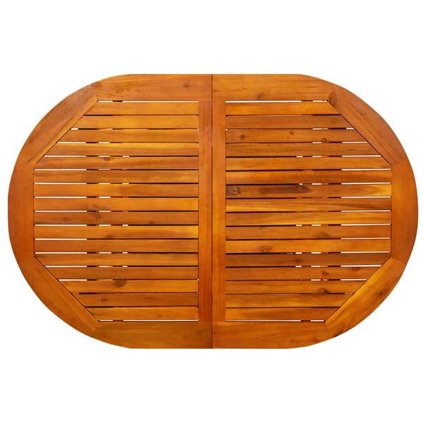 Gartentisch 3011259 Braun - Akazie - 170 x 75 x 170 cm