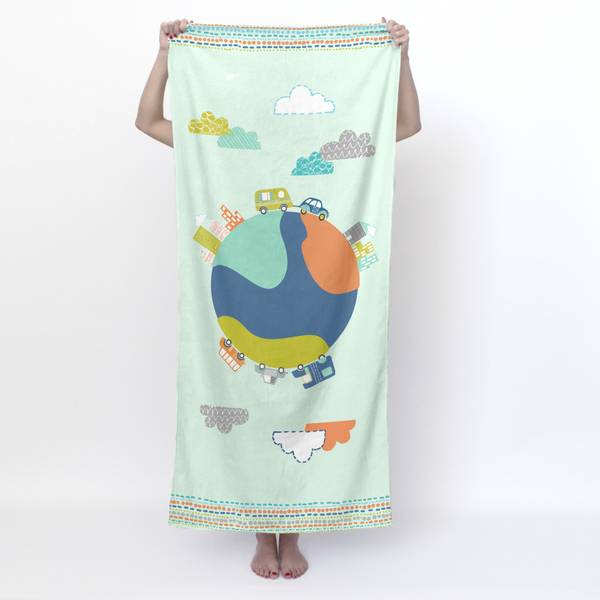 Handtuch Holidays Textil - 70 x 1 x 150 cm