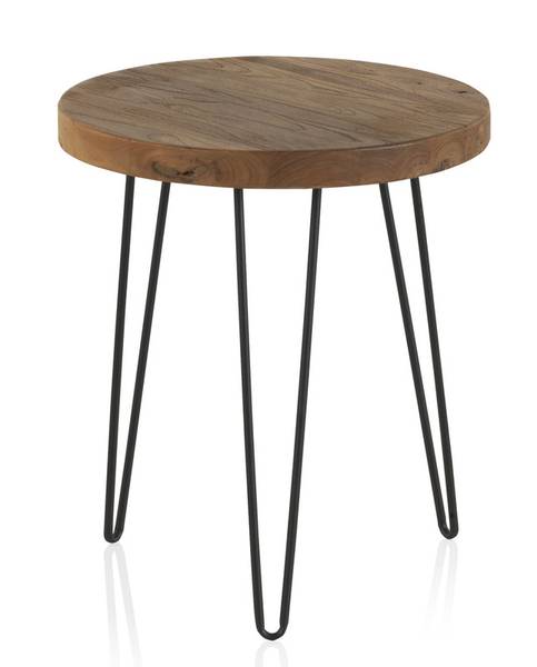 Hilfstisch 8411 Braun - Holz teilmassiv - 46 x 52 x 46 cm