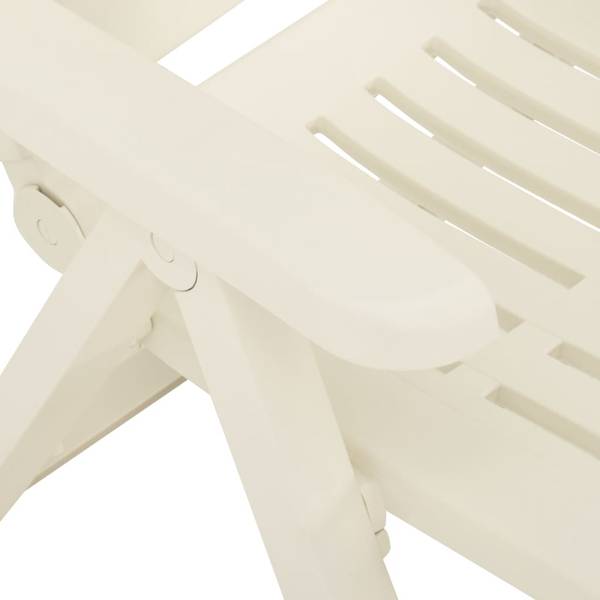 Chaise de jardin 3006046 (lot de 2) Blanc