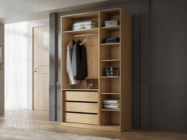 Garderobe-Set Soreno 2 2-teilig Beige - Eiche