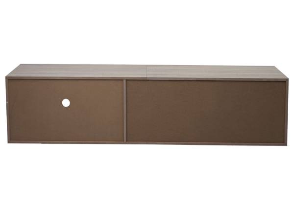 TV-Rack L33, Braun - Pappel - 180 x 43 x 41 cm
