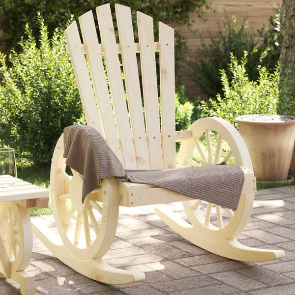 Chaise adirondack de jardin 3032794-1 Marron - Sapin - 62 x 99 x 89 cm