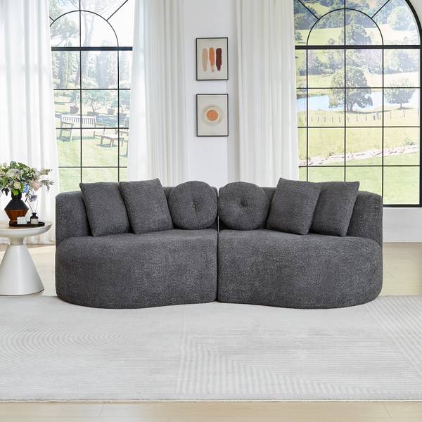 3-Sitzer Sofa RMCFT Grau
