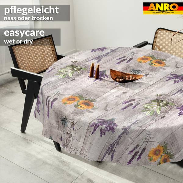 Tischdecke Provence Lavendel R 100 x 100 cm