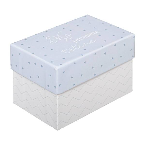 Coffrets cadeaux avec motif Lisk Bleu - Papier - 9 x 27 x 38 cm